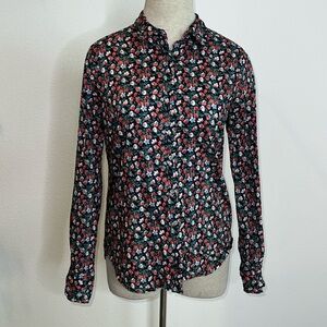 J. Crew Liberty Fabric Blouse
